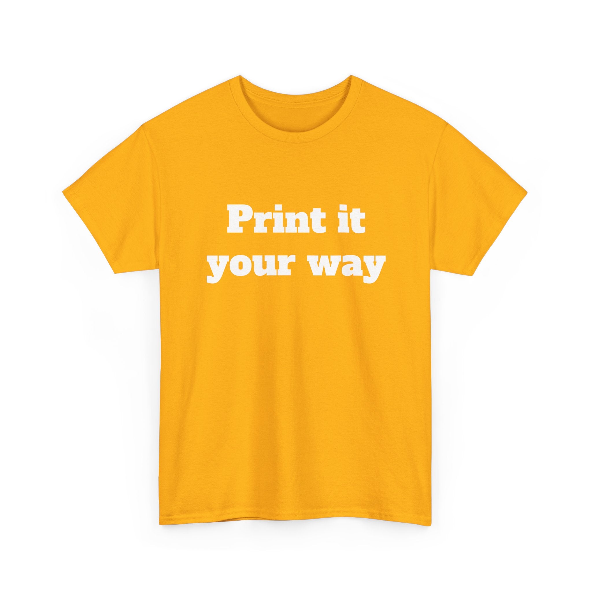 Customize your own T-Shirt (text only) - check description for instructions