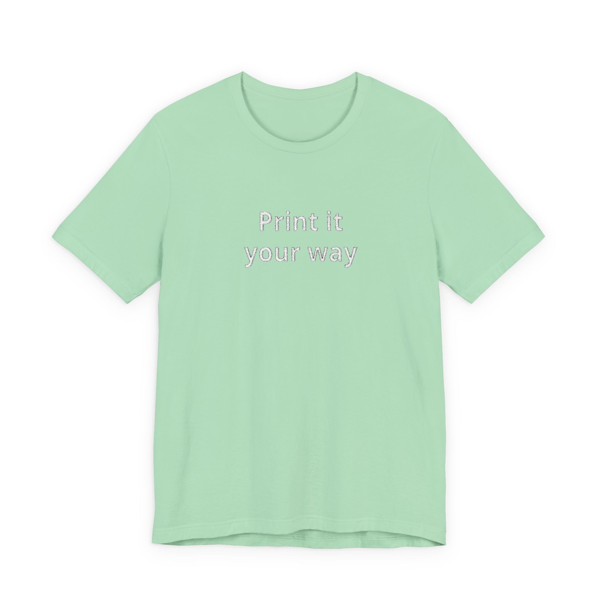 Customize your own embroidery T-Shirt - check descripotion for instructions