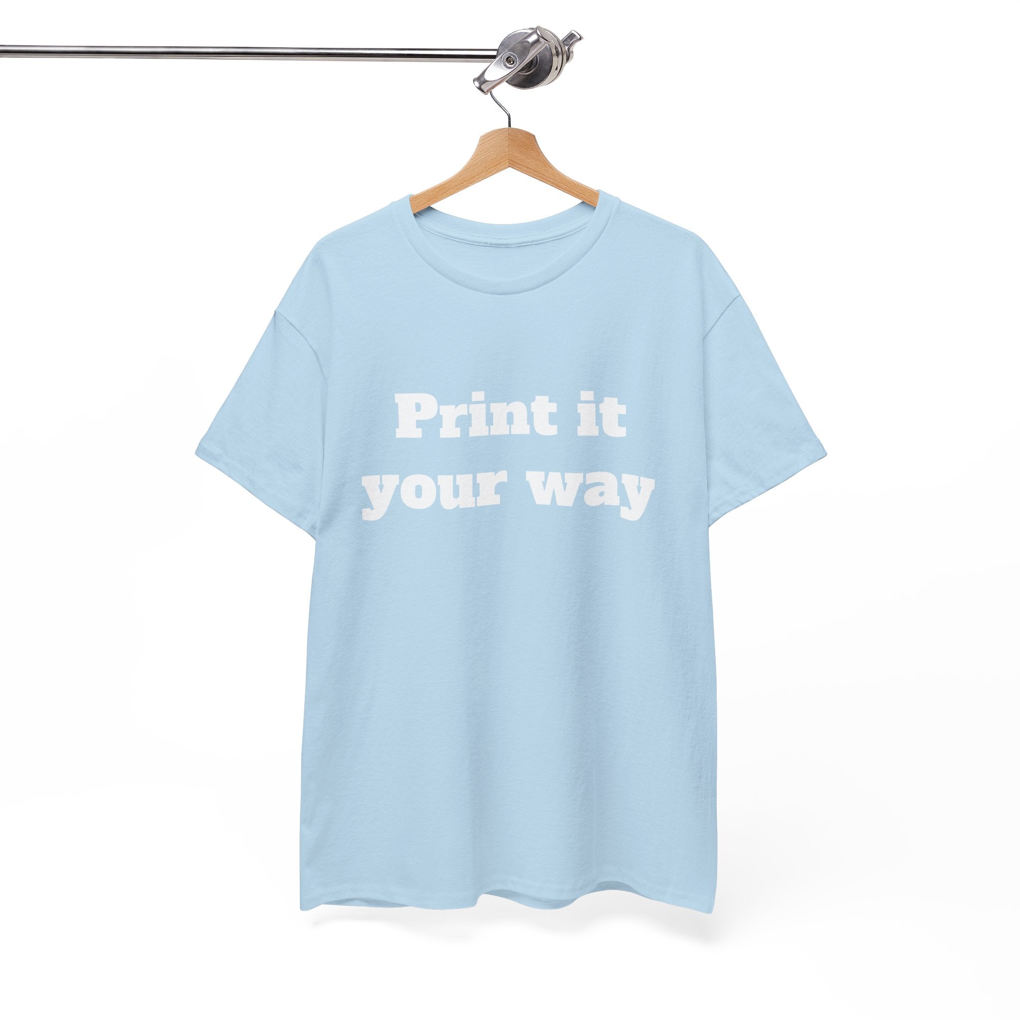 Customize your own T-Shirt (text only) - check description for instructions
