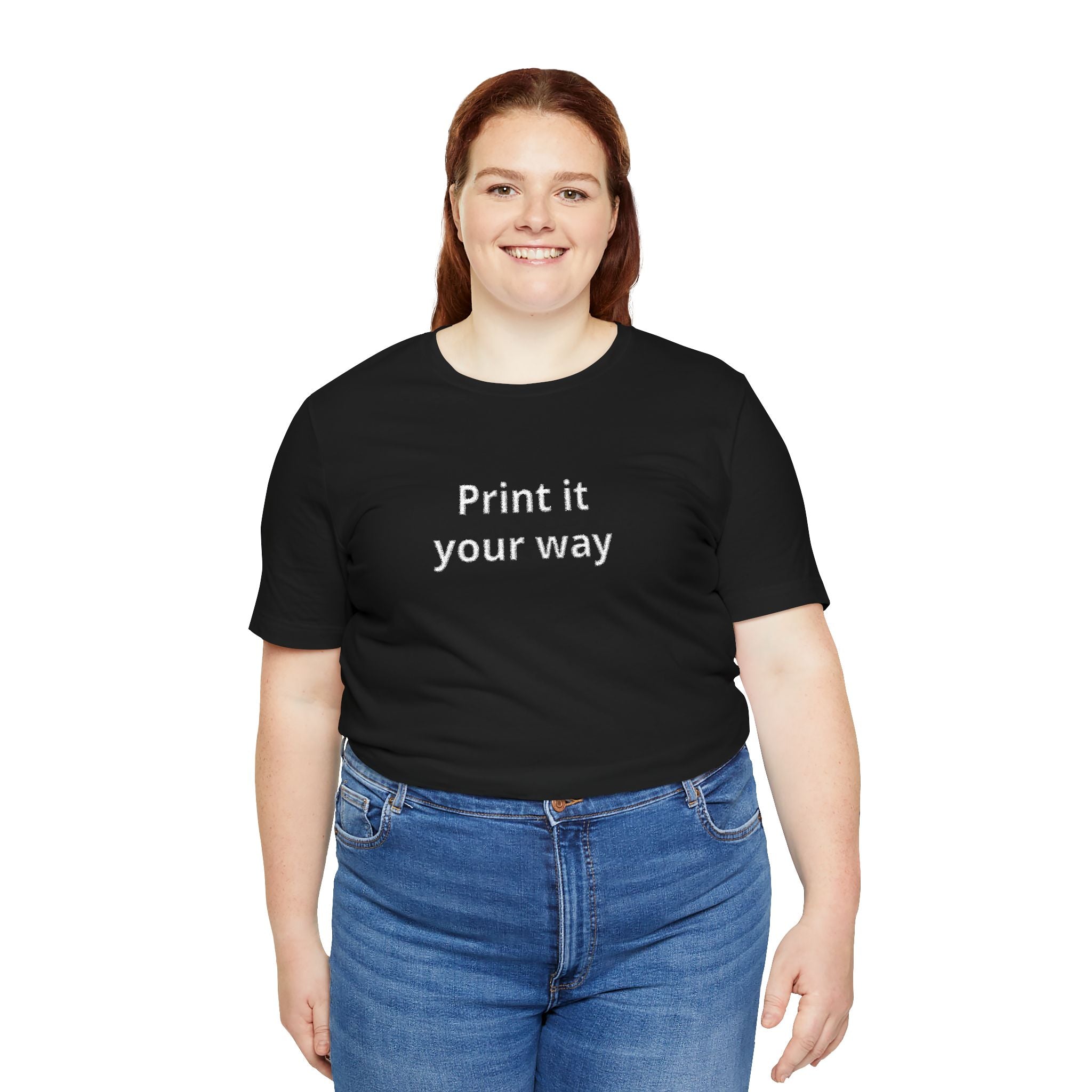 Customize your own embroidery T-Shirt - check descripotion for instructions