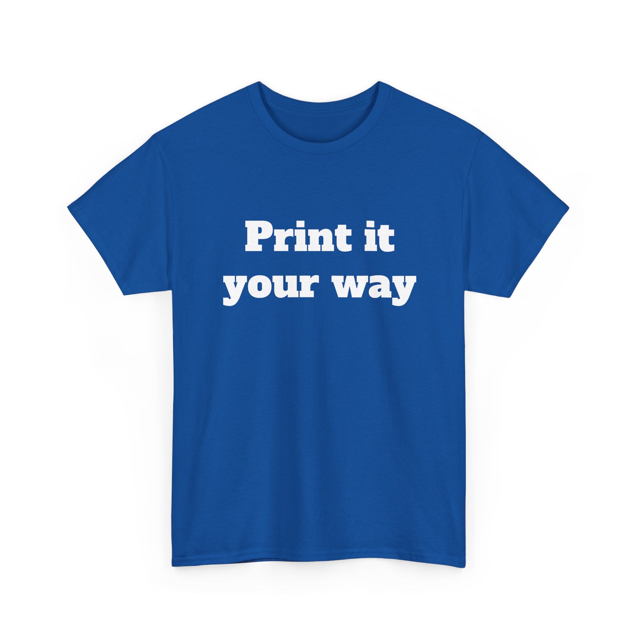 Customize your own T-Shirt (text only) - check description for instructions