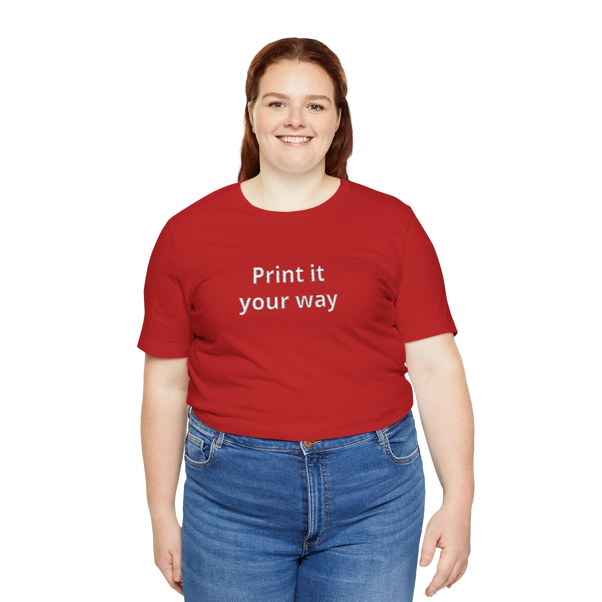 Customize your own embroidery T-Shirt - check descripotion for instructions