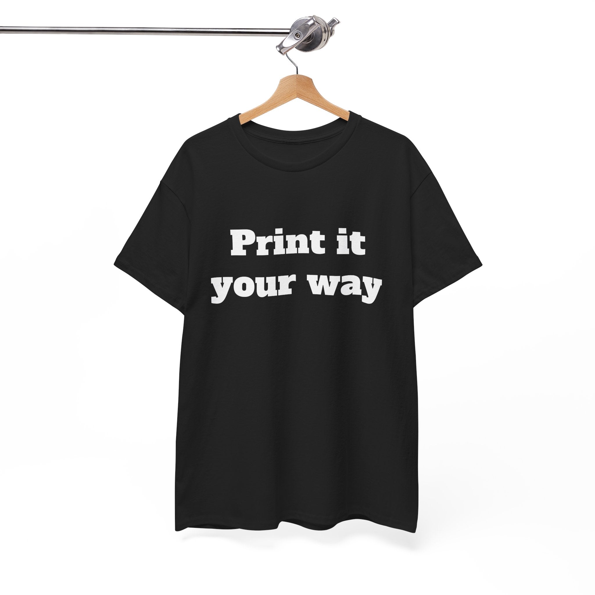 Customize your own T-Shirt (text only) - check description for instructions
