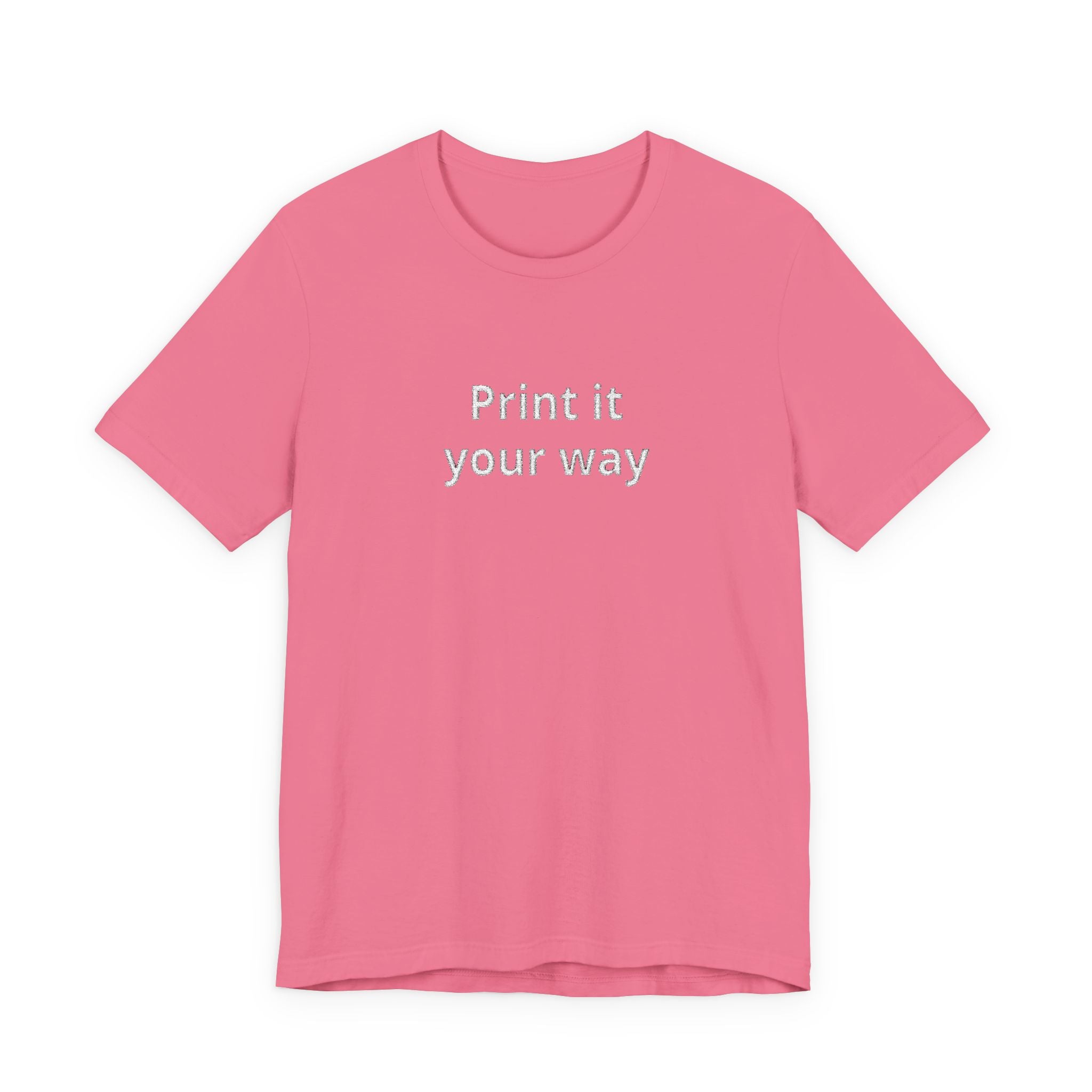 Customize your own embroidery T-Shirt - check descripotion for instructions
