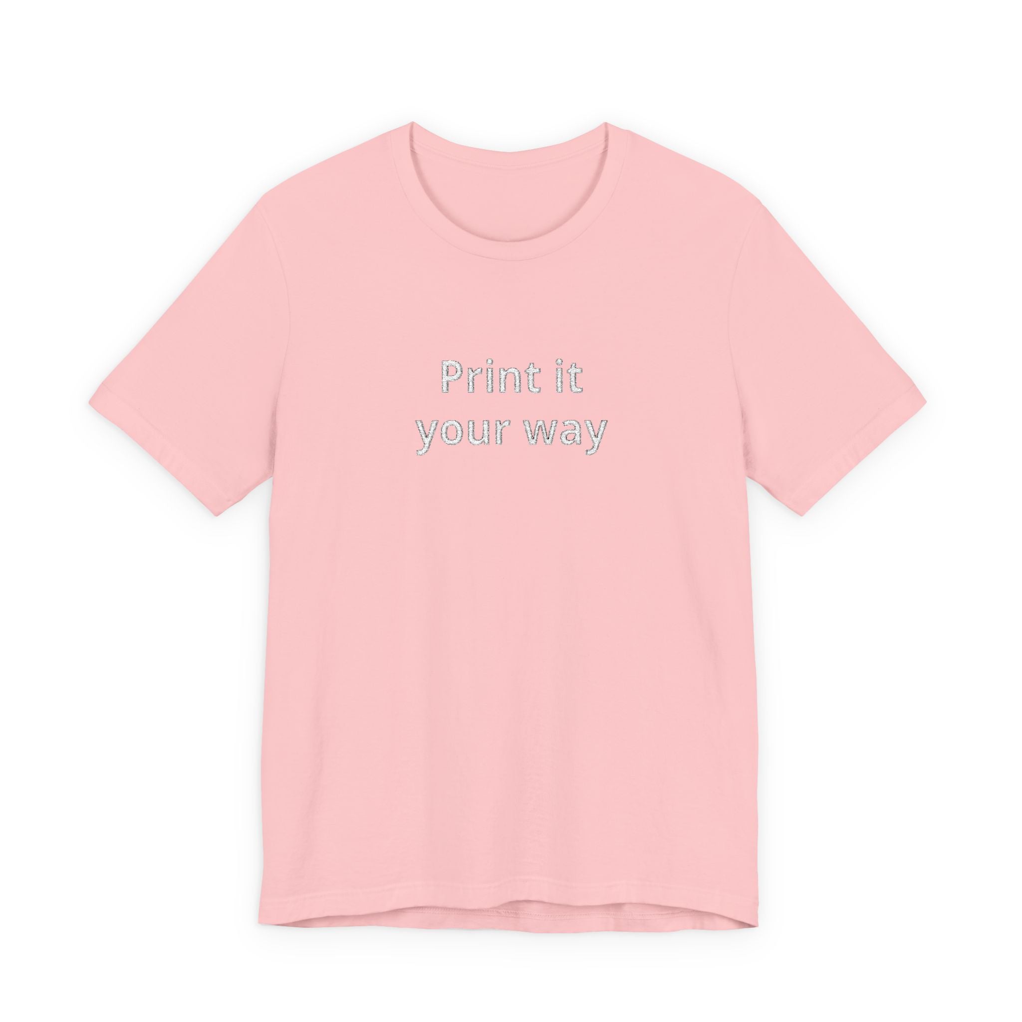 Customize your own embroidery T-Shirt - check descripotion for instructions