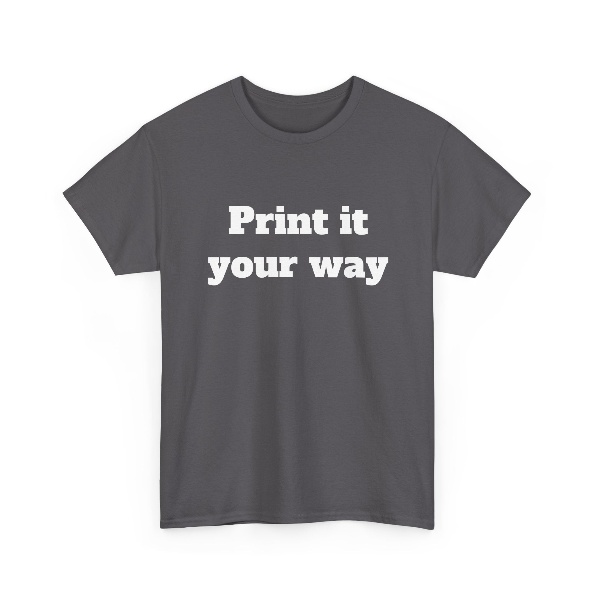 Customize your own T-Shirt (text only) - check description for instructions