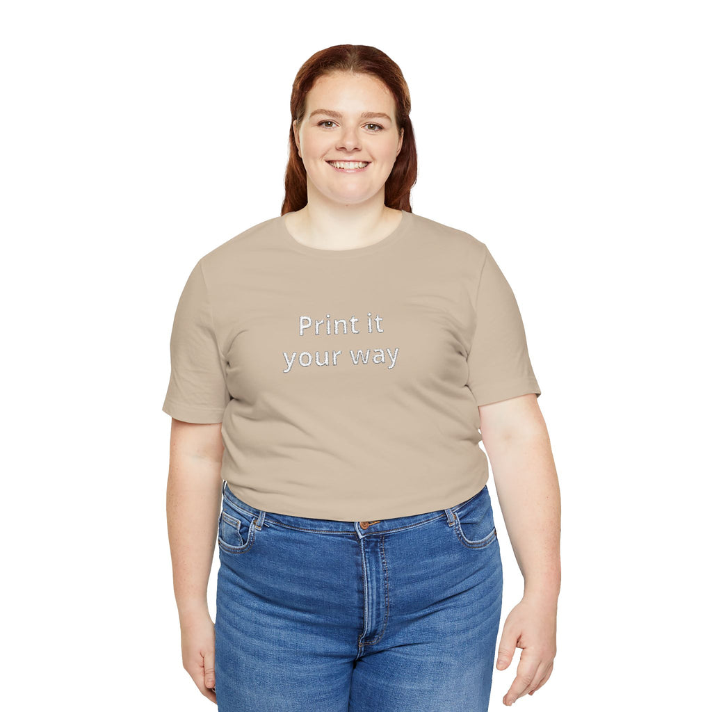 Customize your own embroidery T-Shirt - check descripotion for instructions