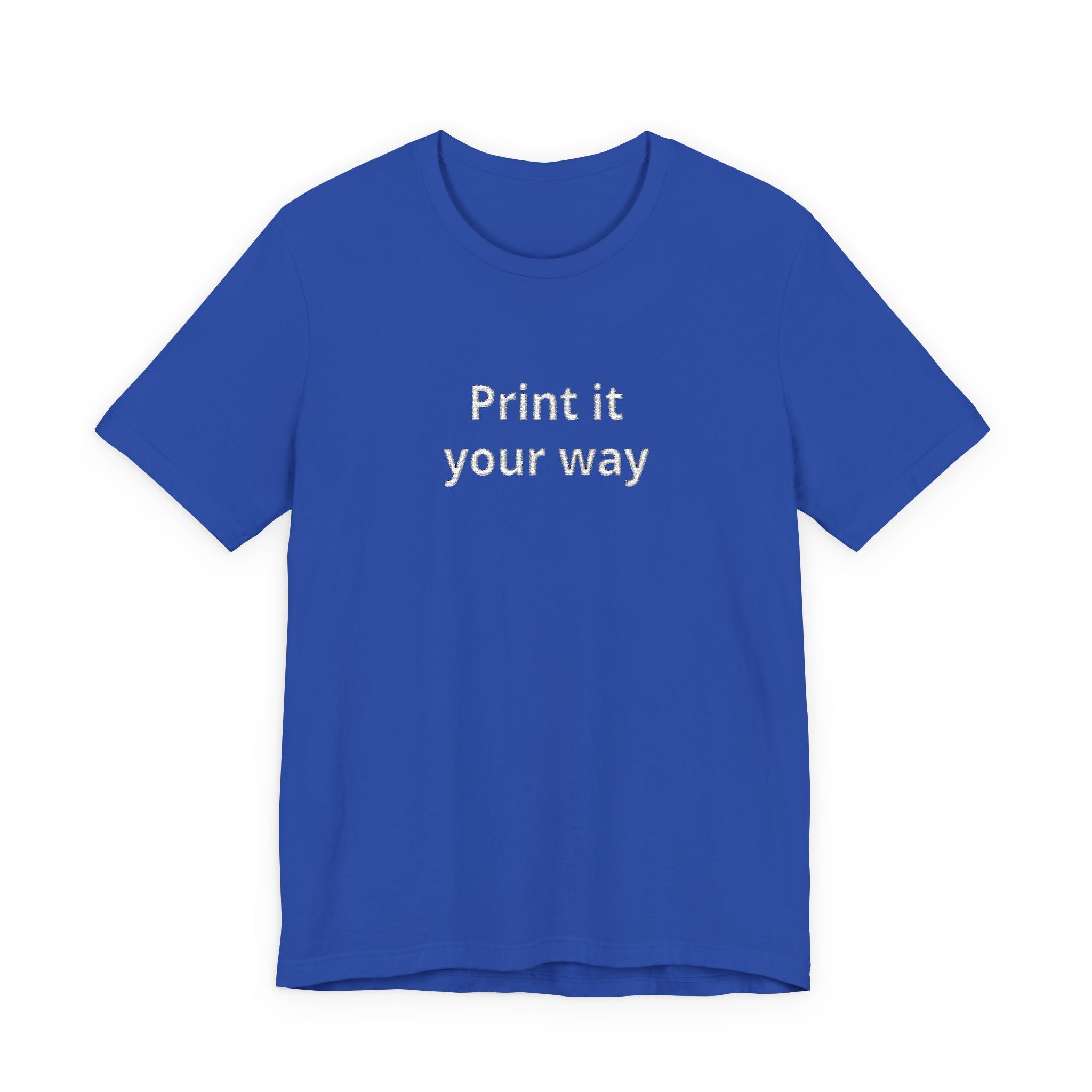 Customize your own embroidery T-Shirt - check descripotion for instructions