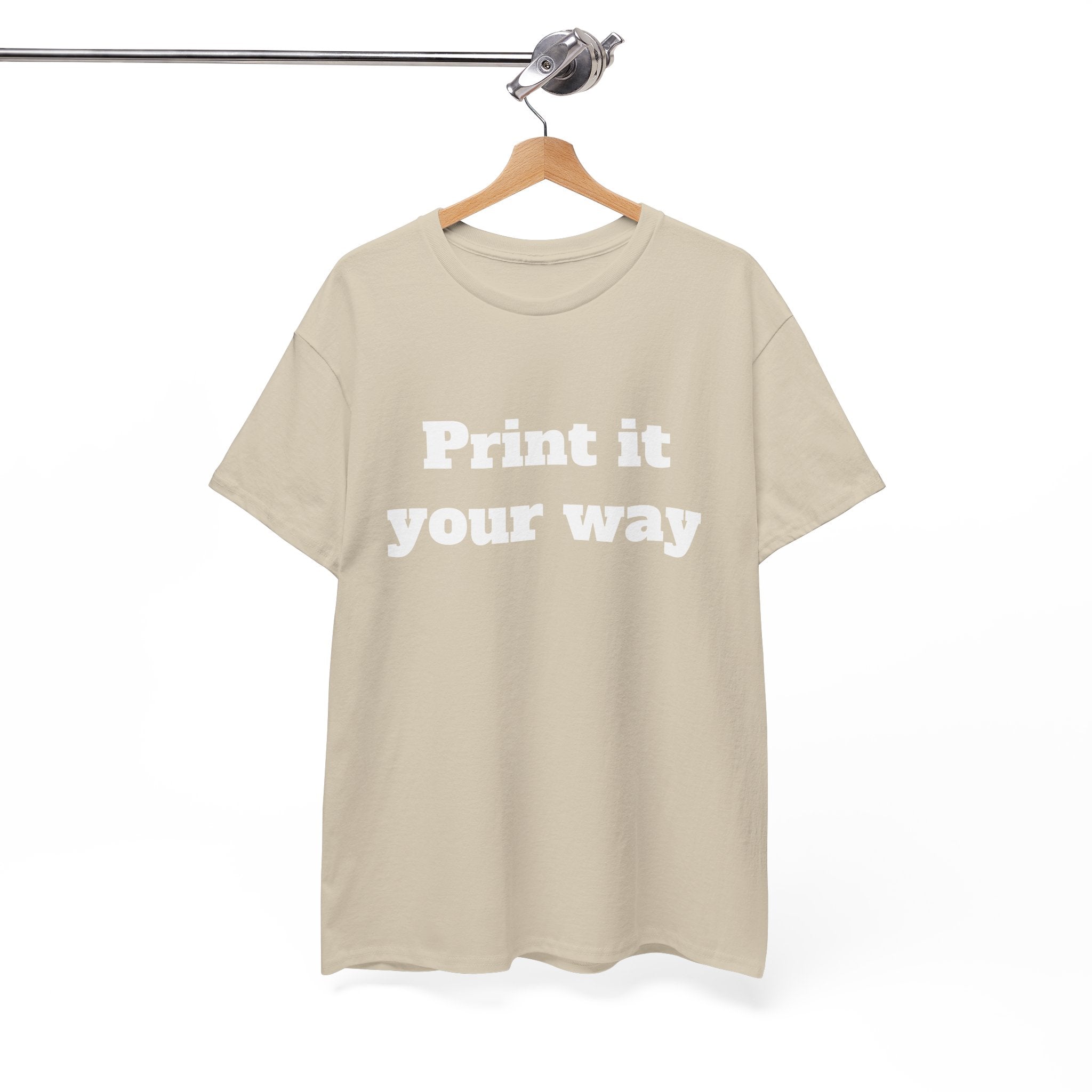 Customize your own T-Shirt (text only) - check description for instructions