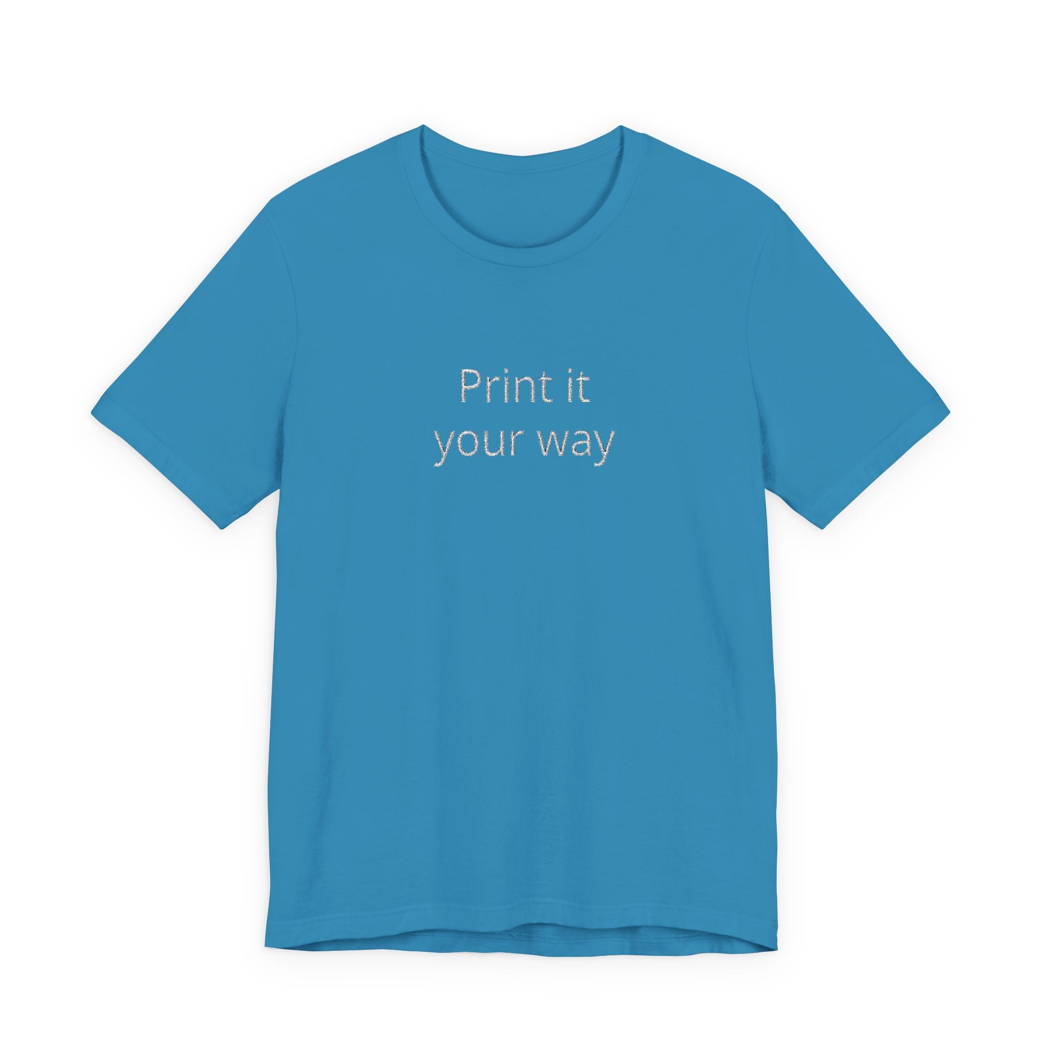Customize your own embroidery T-Shirt - check descripotion for instructions