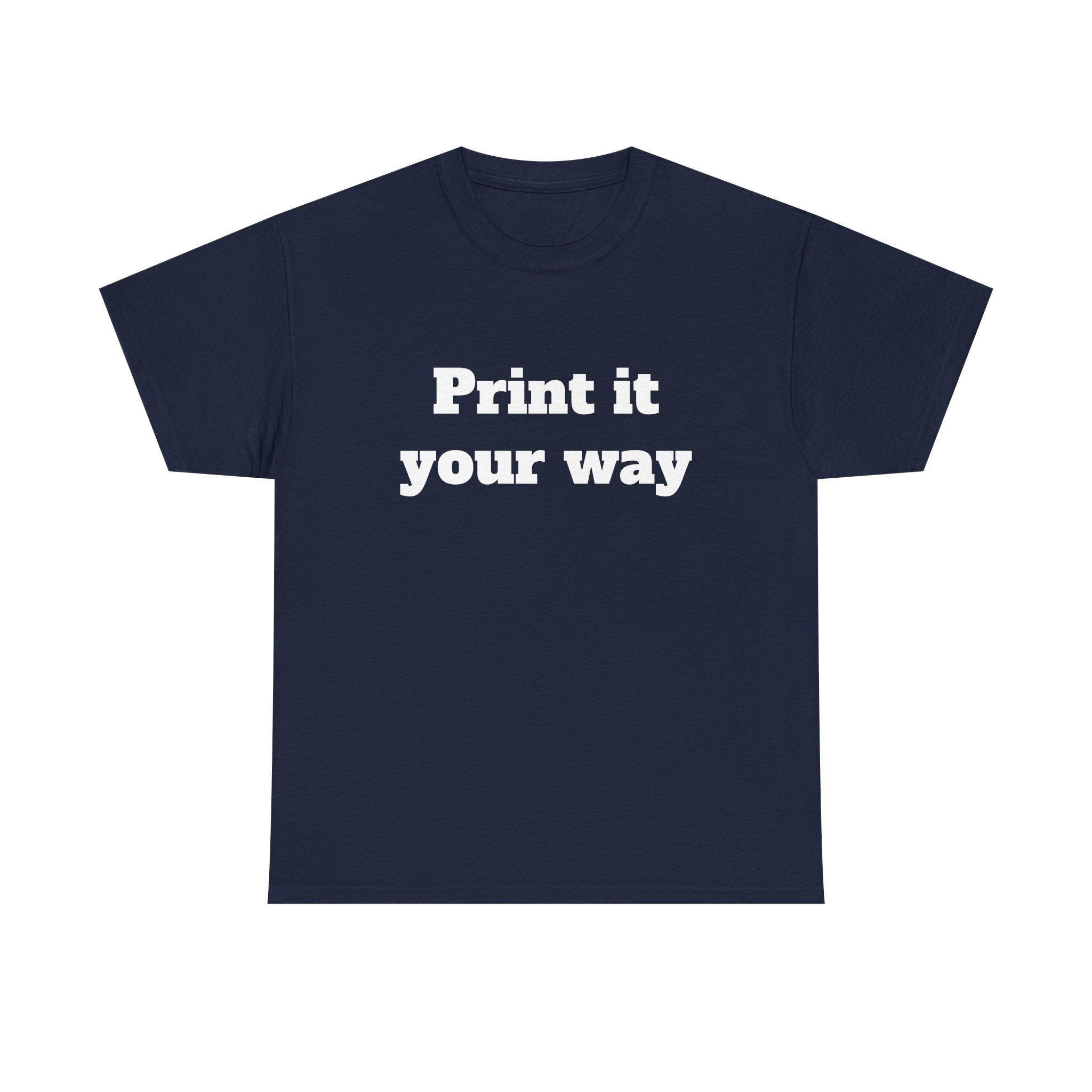 Customize your own T-Shirt (text only) - check description for instructions