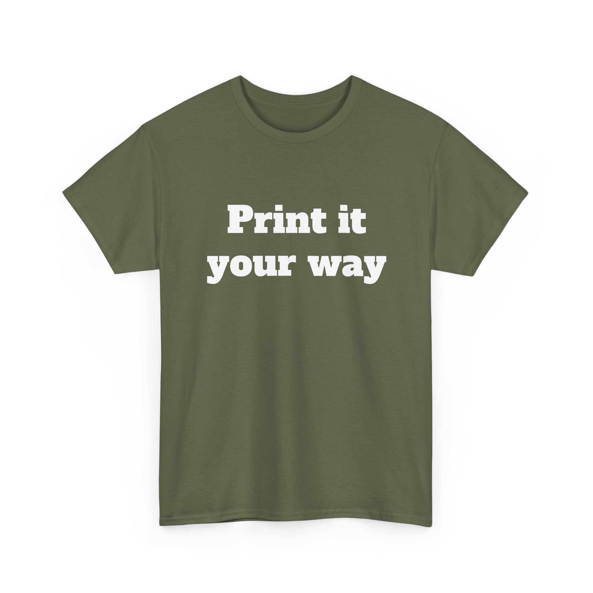Customize your own T-Shirt (text only) - check description for instructions