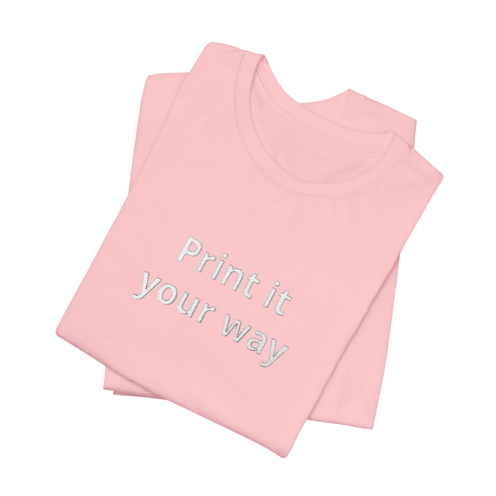 Customize your own embroidery T-Shirt - check descripotion for instructions