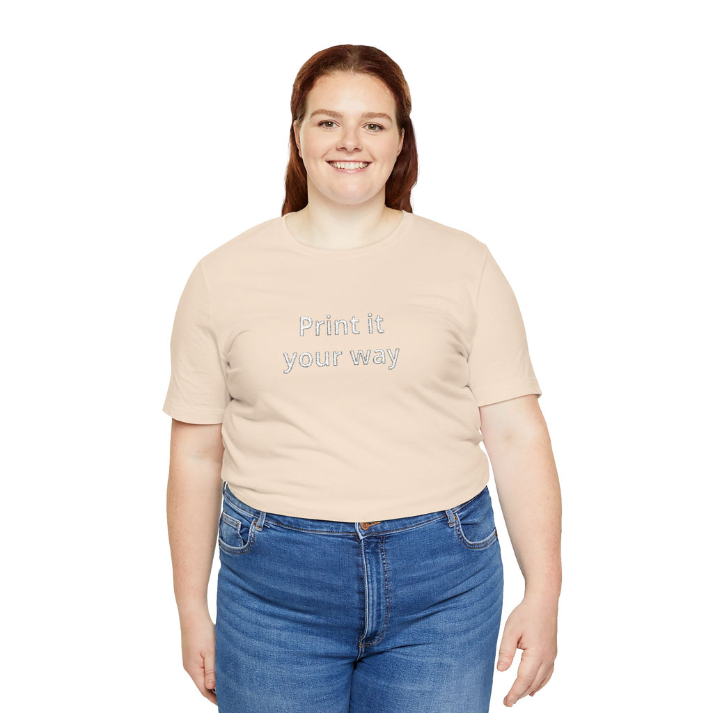 Customize your own embroidery T-Shirt - check descripotion for instructions