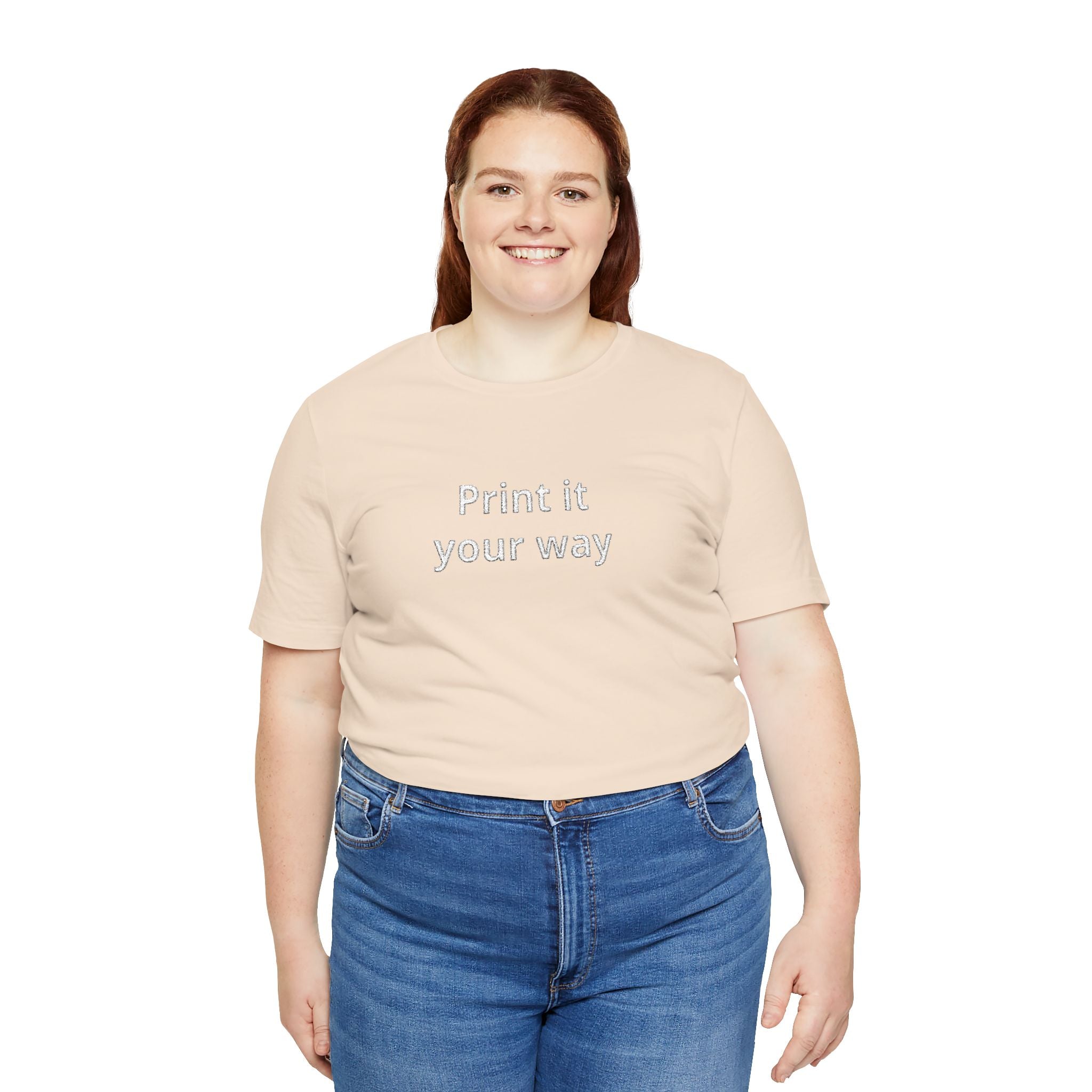 Customize your own embroidery T-Shirt - check descripotion for instructions