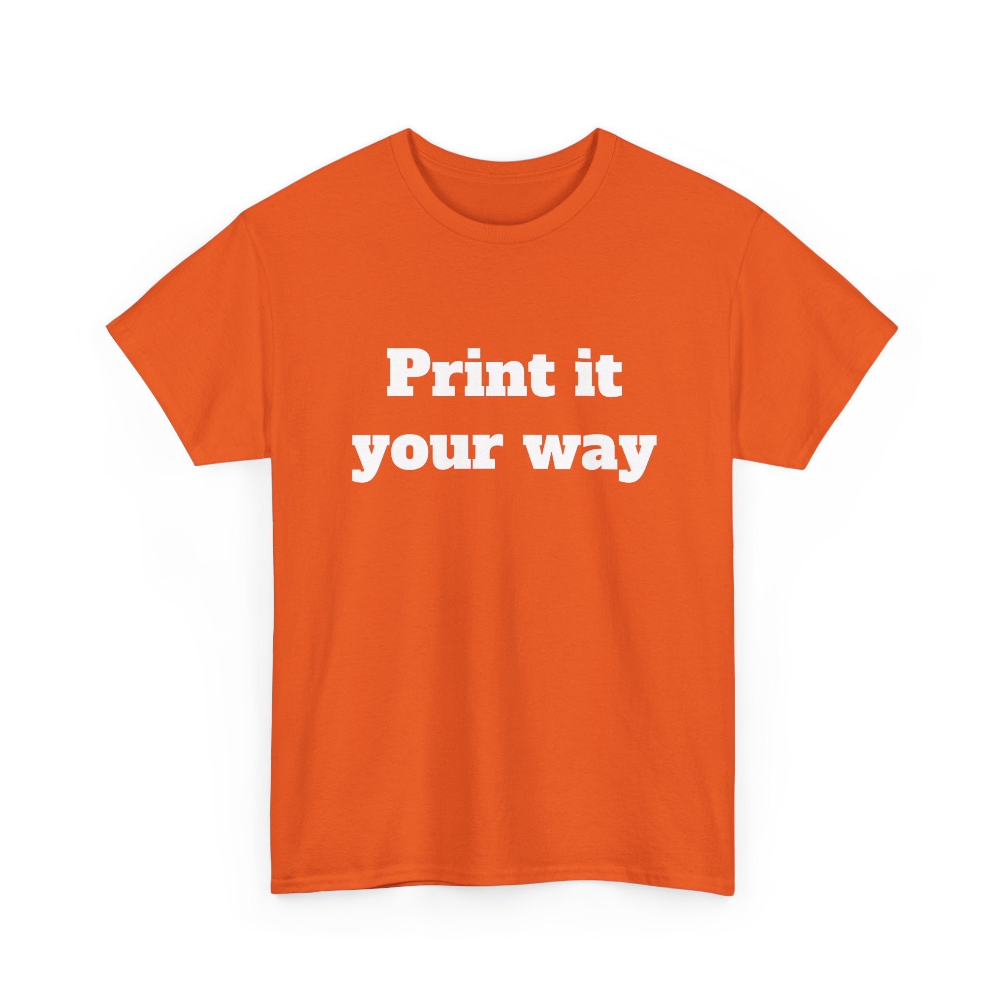Customize your own T-Shirt (text only) - check description for instructions