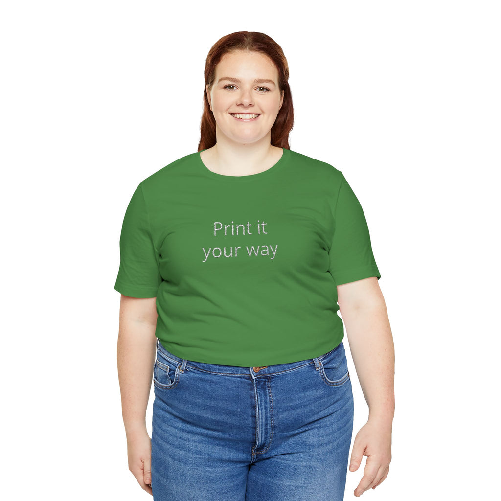 Customize your own embroidery T-Shirt - check descripotion for instructions