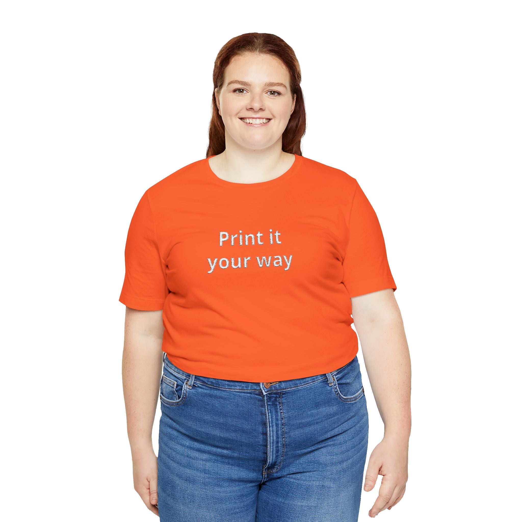 Customize your own embroidery T-Shirt - check descripotion for instructions