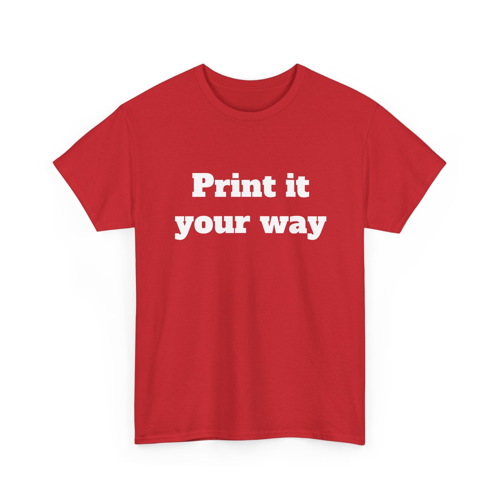 Customize your own T-Shirt (text only) - check description for instructions