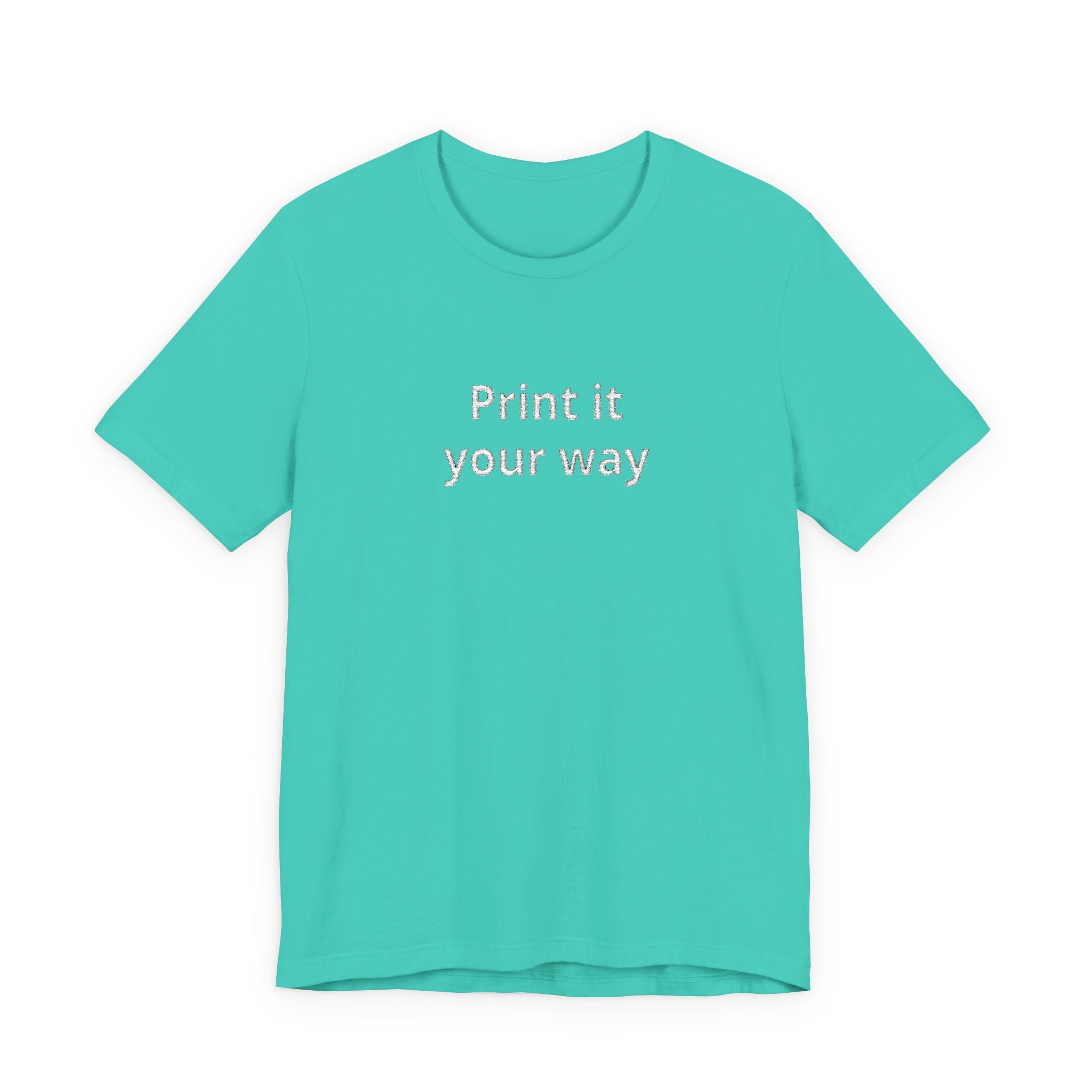 Customize your own embroidery T-Shirt - check descripotion for instructions