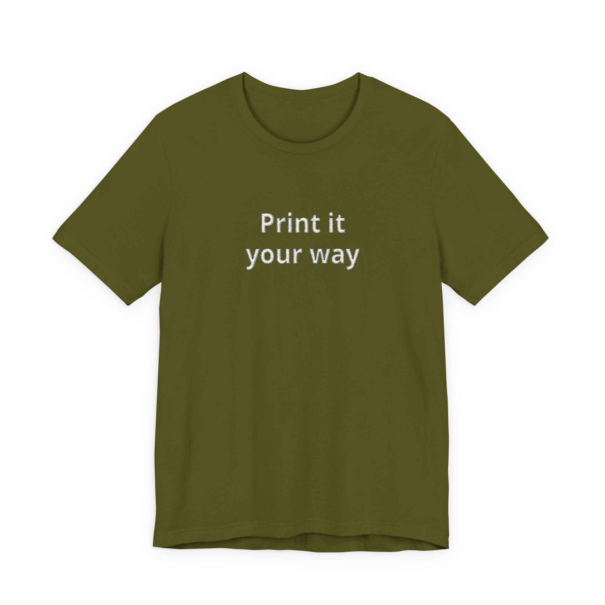 Customize your own embroidery T-Shirt - check descripotion for instructions