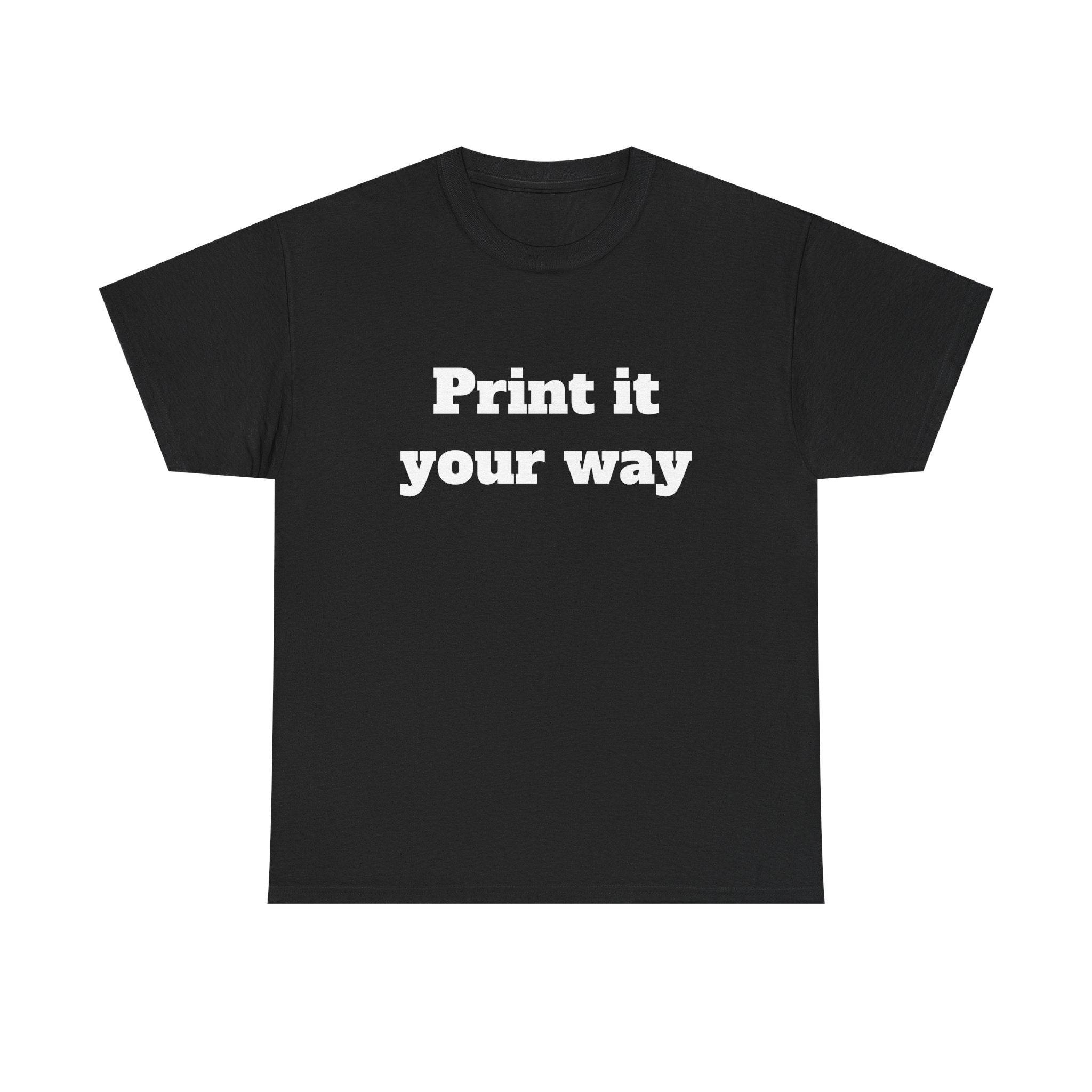 Customize your own T-Shirt (text only) - check description for instructions