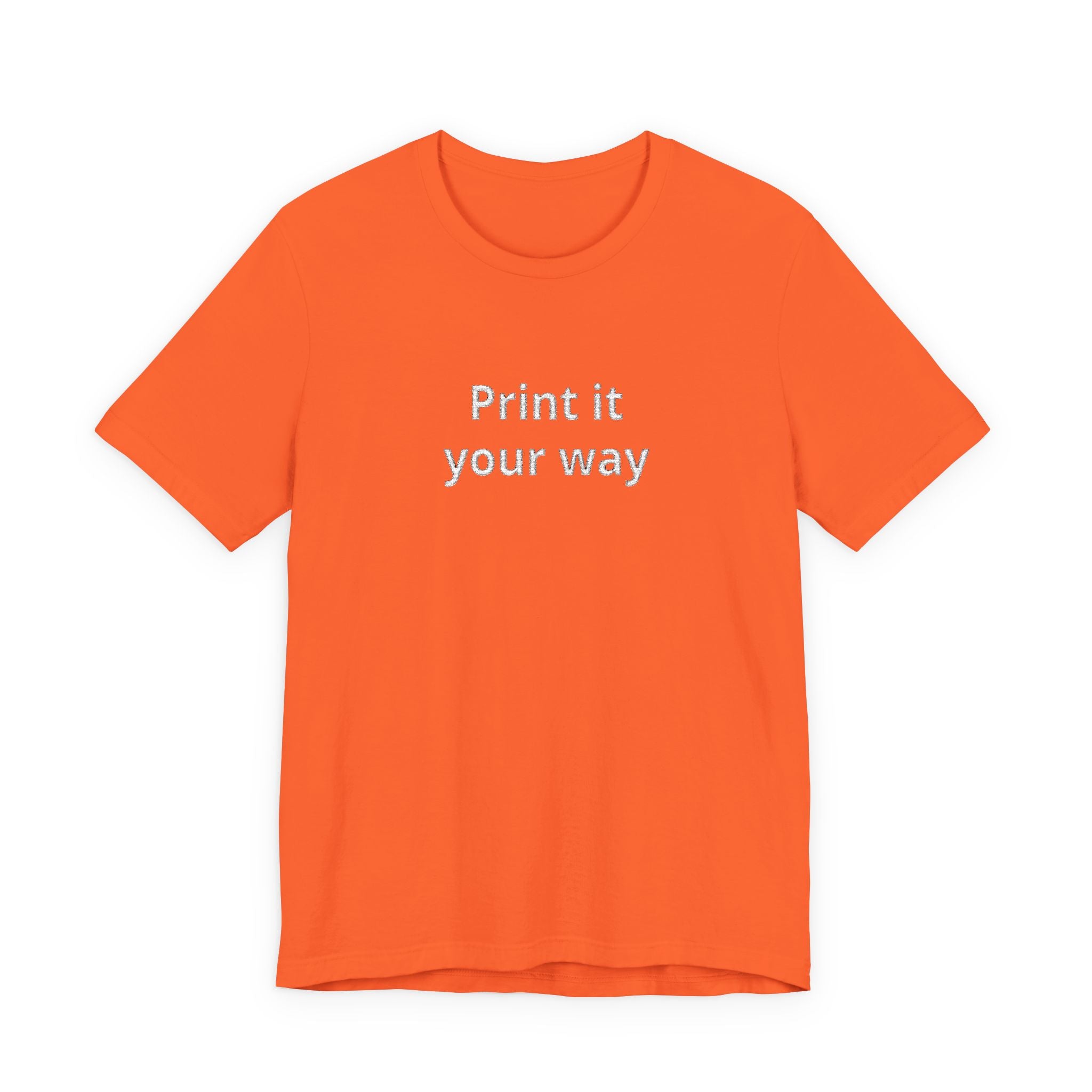Customize your own embroidery T-Shirt - check descripotion for instructions