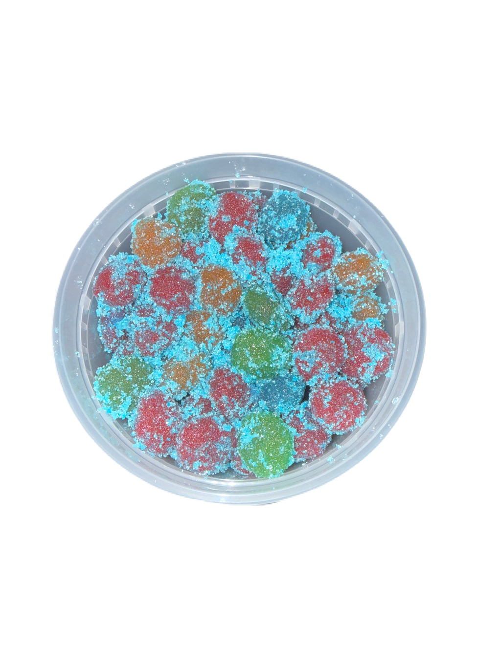 Sour blue raspberry gushers 8 oz